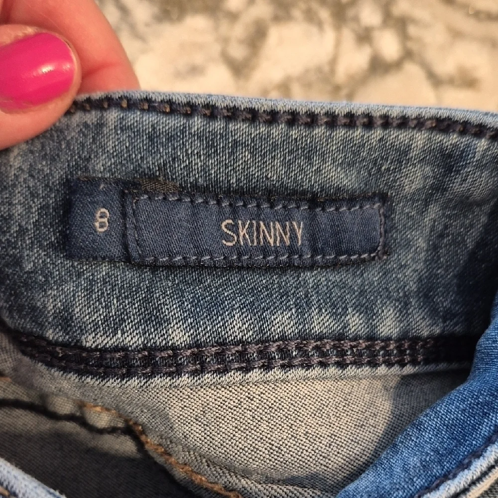 Seven7 Women's Light Blue Skinny Jeans - Picture 8 of 11